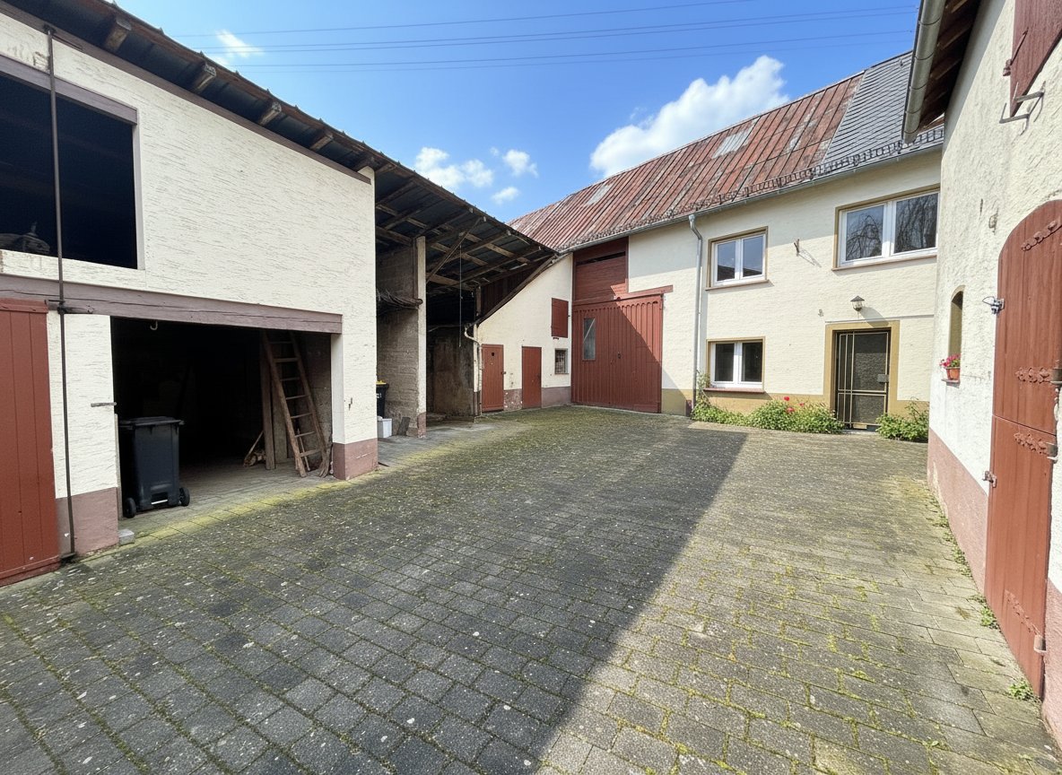 Nachtsheim: Bauernhaus mit viel Platz in Eifel Nähe der Stadt Mayen 