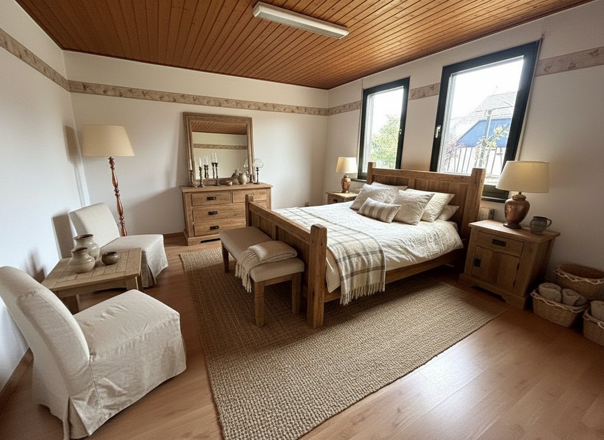 Wohnhaus mit großen Lagerräumen und Parkflächen (für Handwerksbetrieb geeignet) mit Photovoltaik 9 kWp