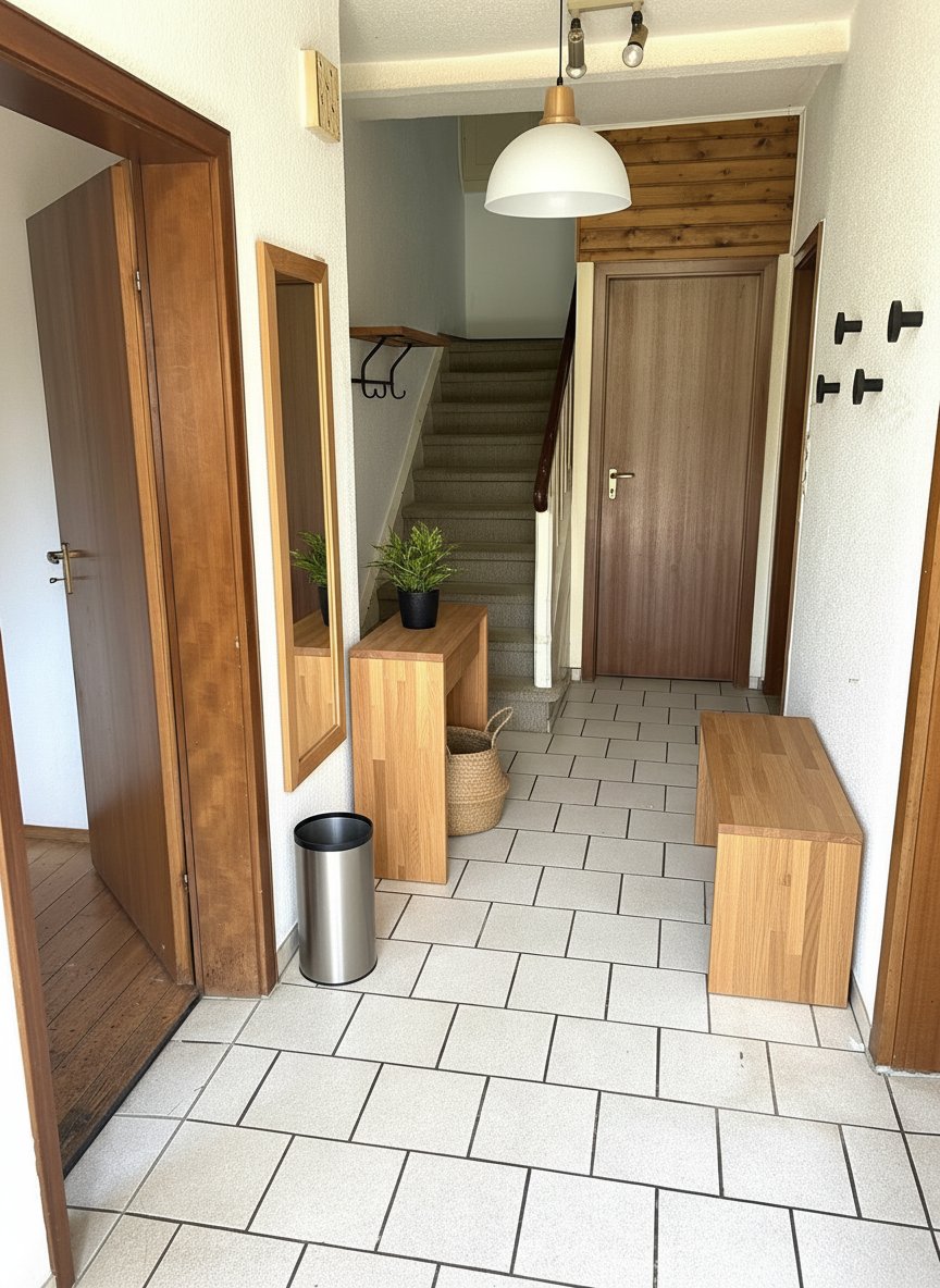 Wohnhaus mit großen Lagerräumen und Parkflächen (für Handwerksbetrieb geeignet) mit Photovoltaik 9 kWp