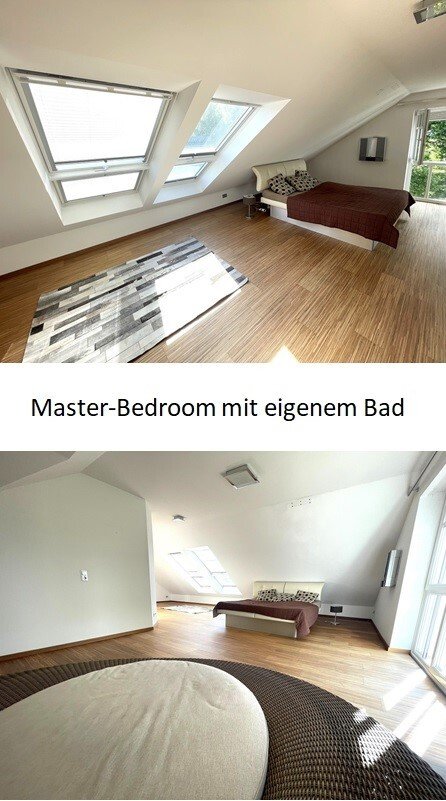 Dachgeschoss - Schlafzimmer für Eltern u. Kinder Dachgeschoss - Schlafzimmer für Eltern u. Kinder