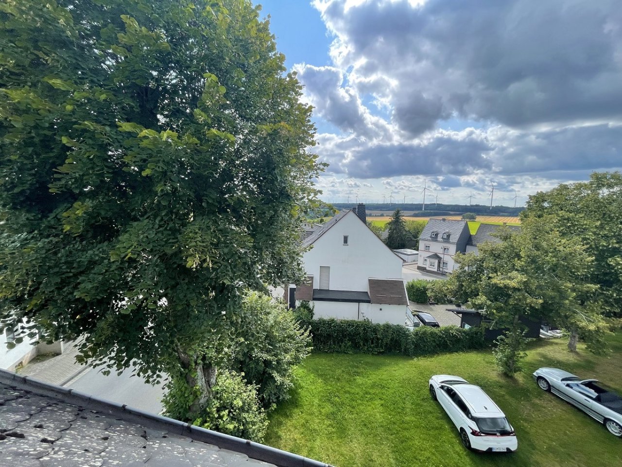 Blick vom Dachgeschoss Blick vom Dachgeschoss