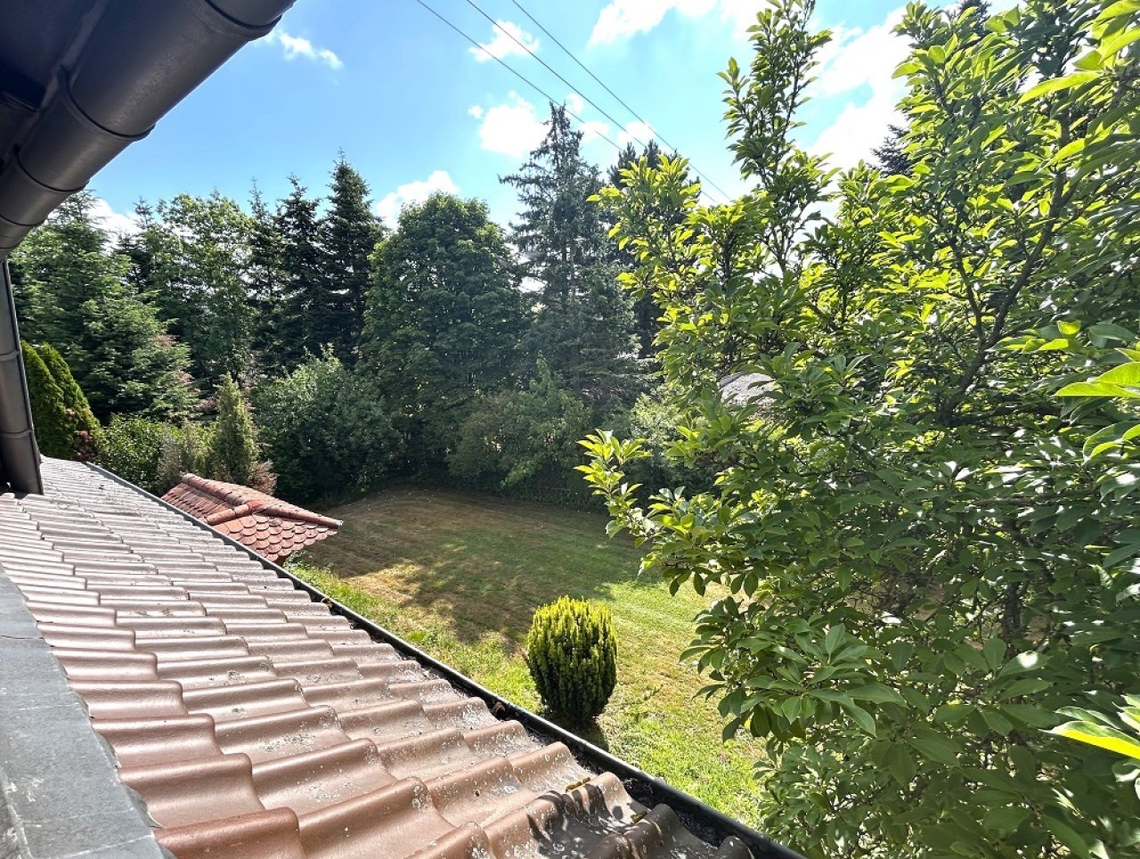 Haus 2,  Seitenaussicht vom OG/DG