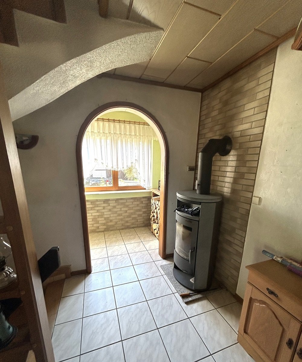 der Holzofen wärmt Diele und weitere Räume der Holzofen wärmt Diele und weitere Räume