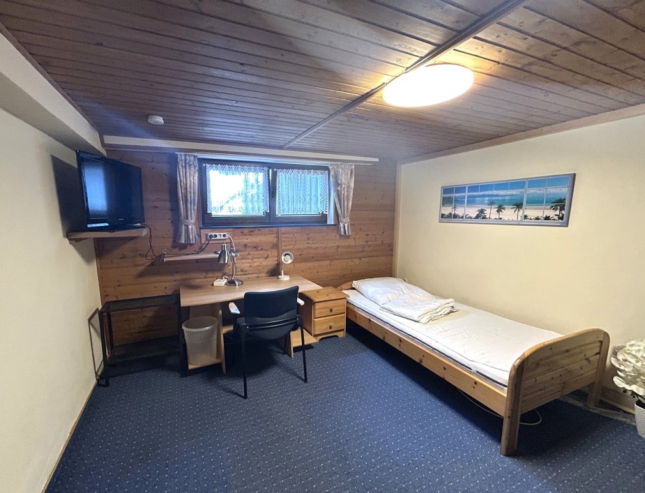 gemütliches Schlafzimmer 2 im Souterain gemütliches Schlafzimmer 2 im Souterain