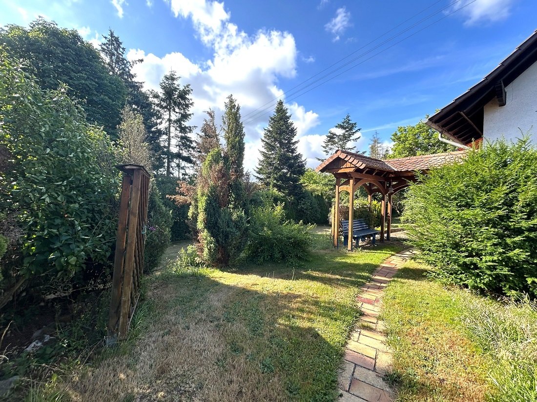 Garten hinter dem Haus 