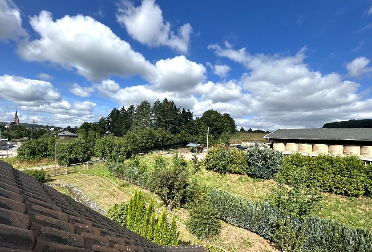 Blick aus dem Dachfenster 
