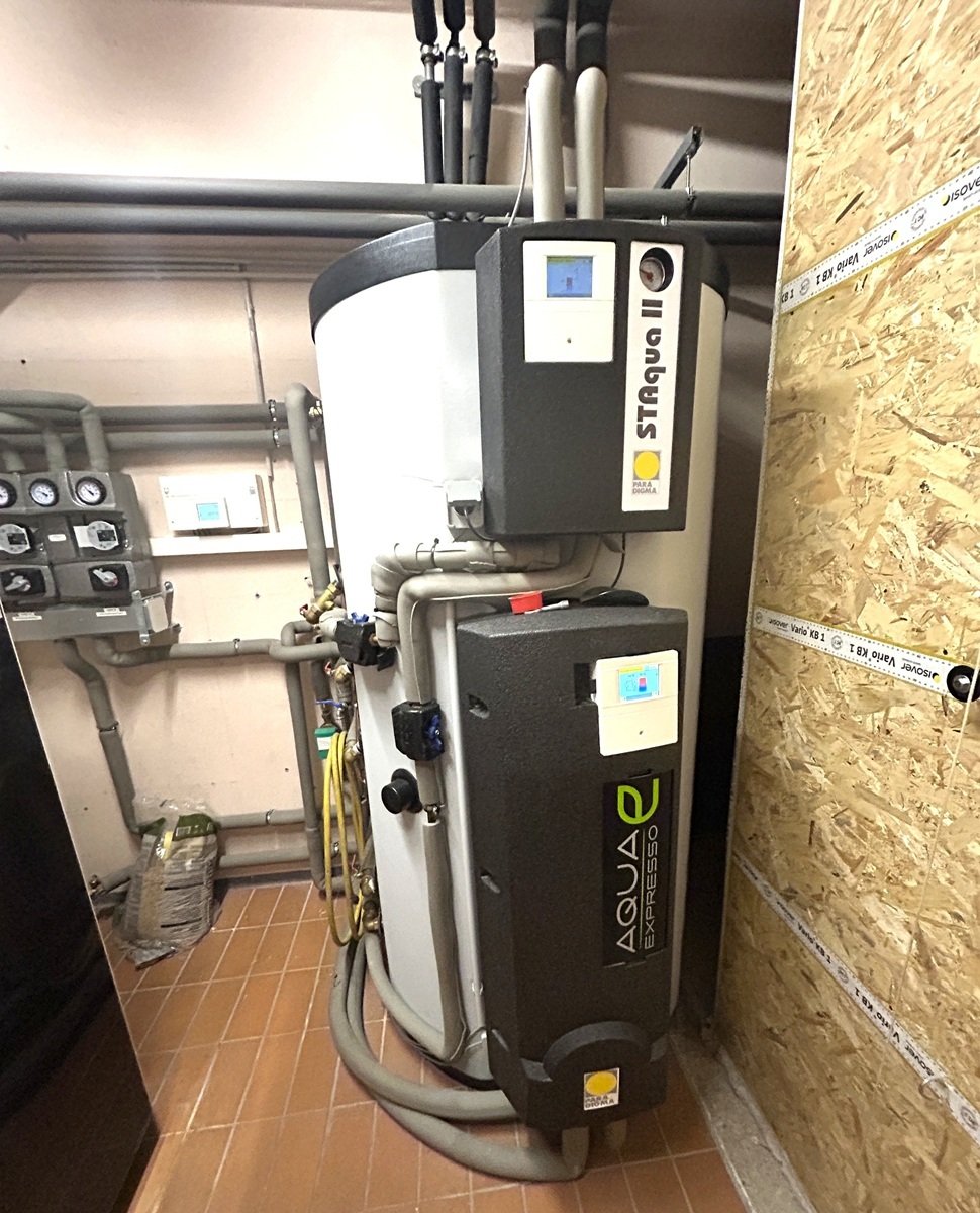 neue Wärmetechnik im Keller