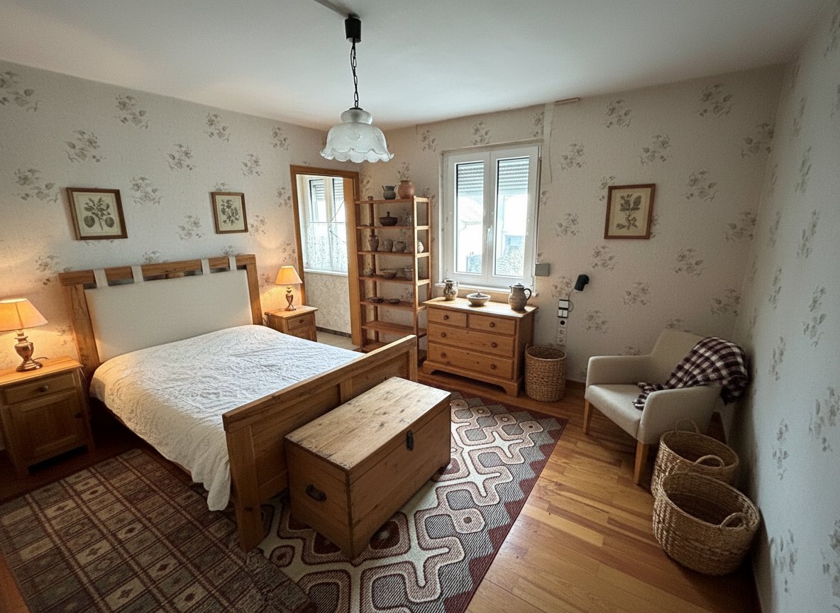 insgesamt 4 Schlafzimmer im Haus vorhanden 