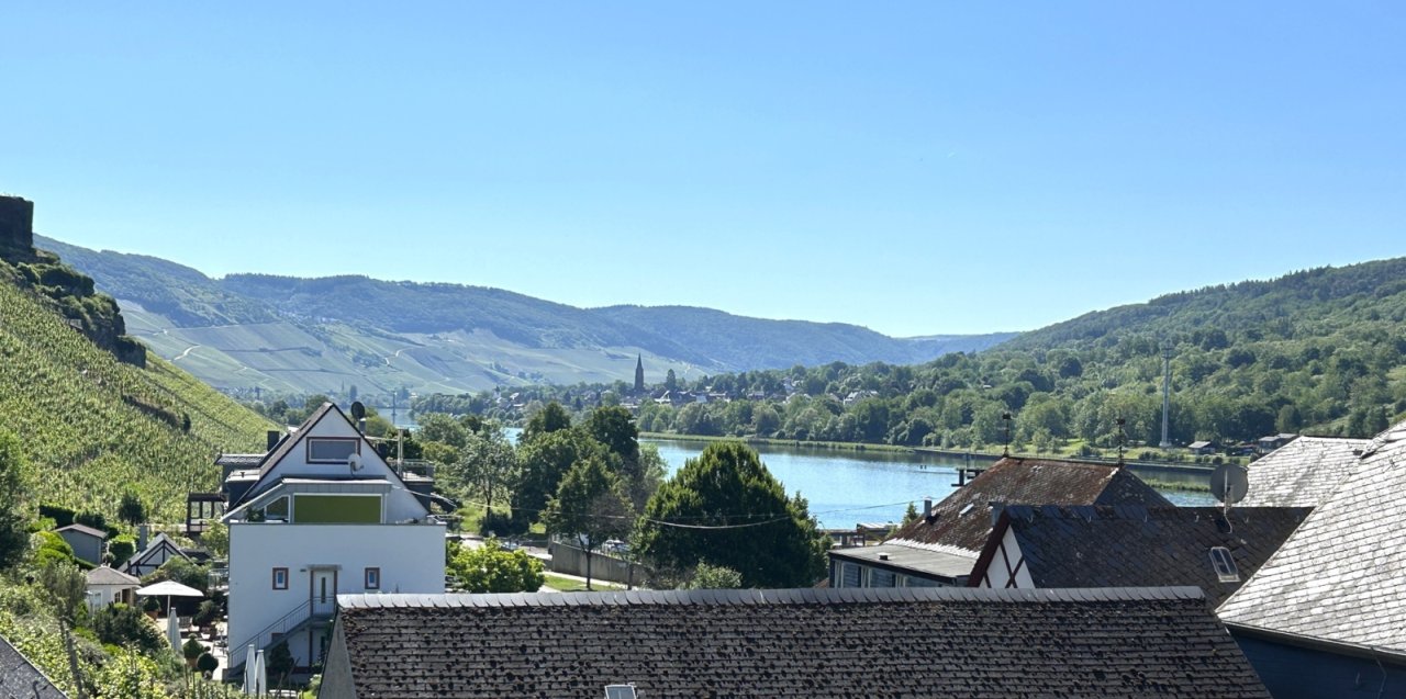 Blick zur Mosel vom Dachgeschoss aus Blick zur Mosel vom Dachgeschoss aus