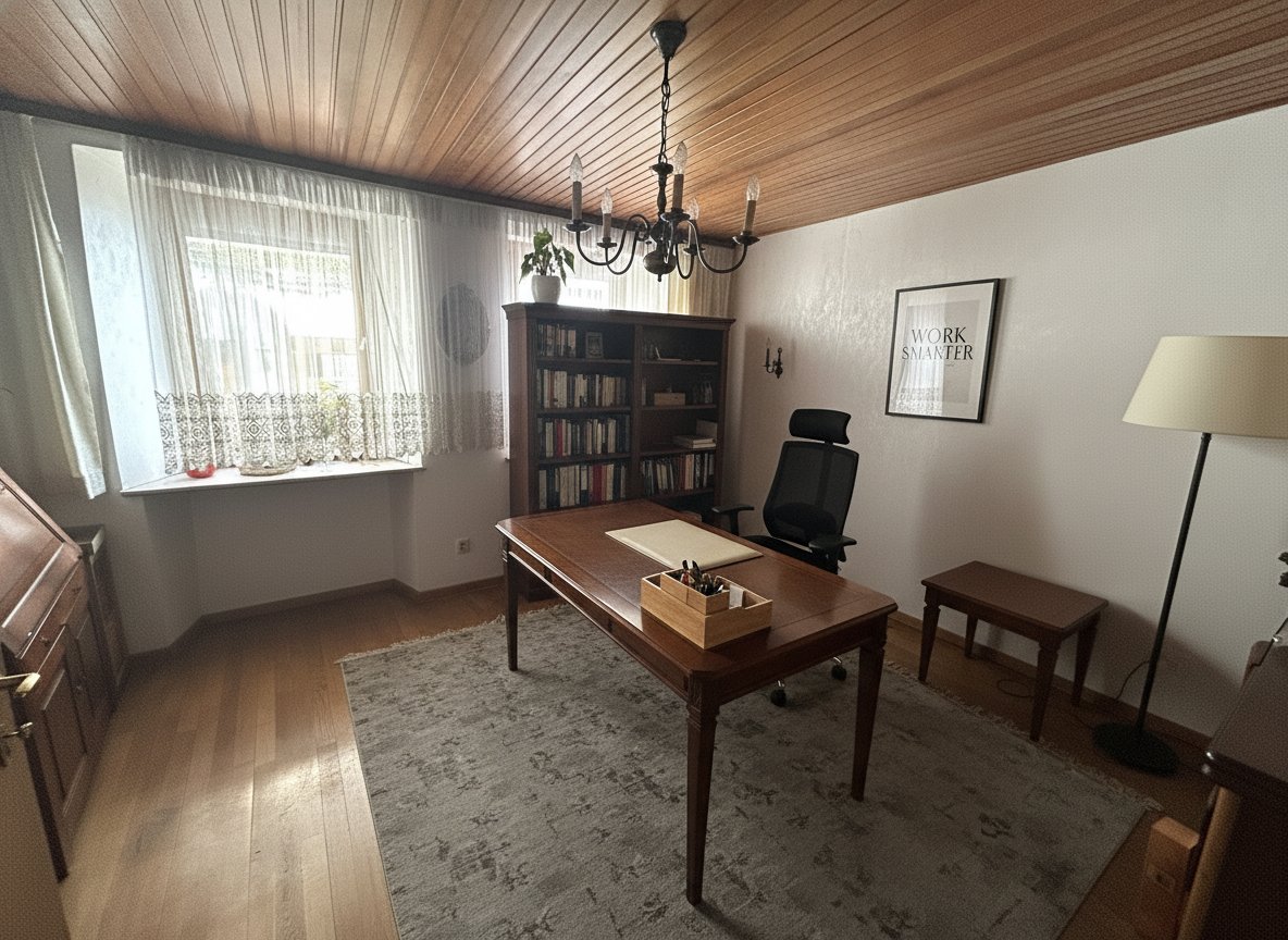 Arbeitszimmer (KI-Homestaging) Arbeitszimmer (KI-Homestaging)