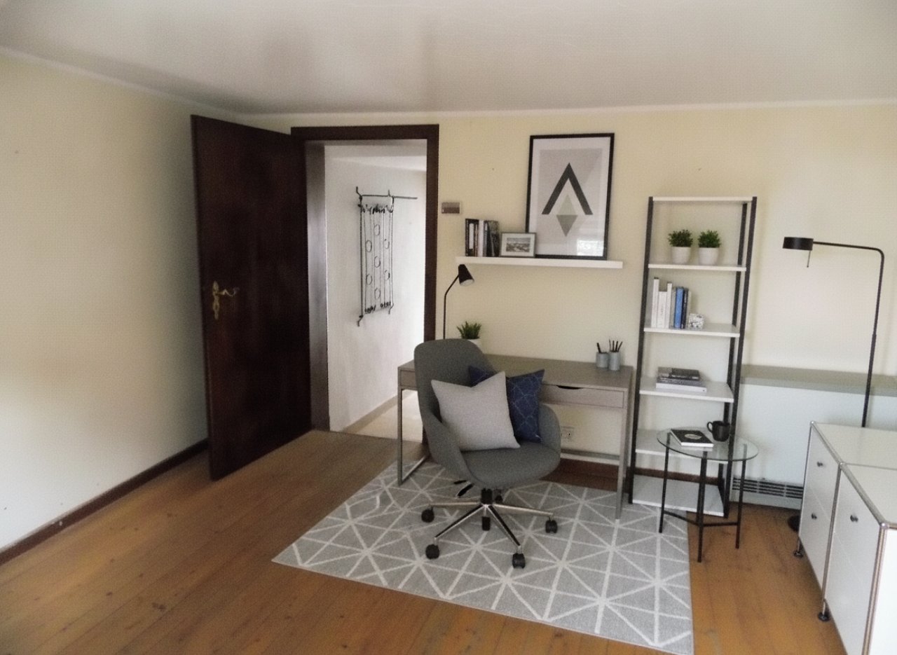 Zimmer OG (mit KI Home-Staging eingerichtet Zimmer OG (mit KI Home-Staging eingerichtet