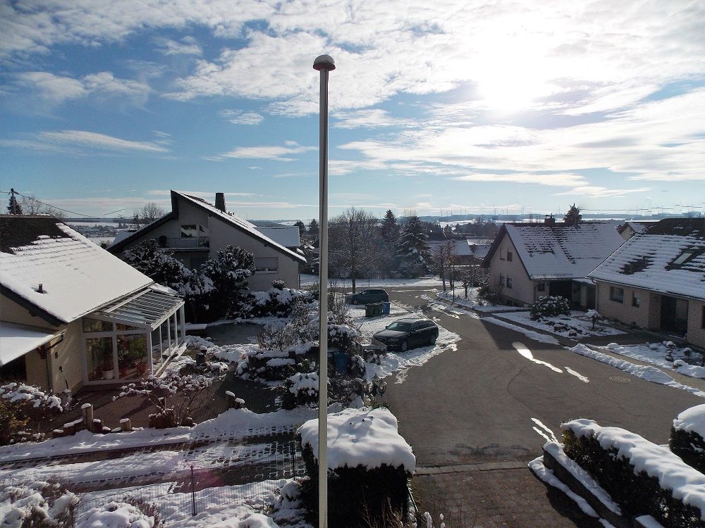 Weitsicht vom Balkon OG 