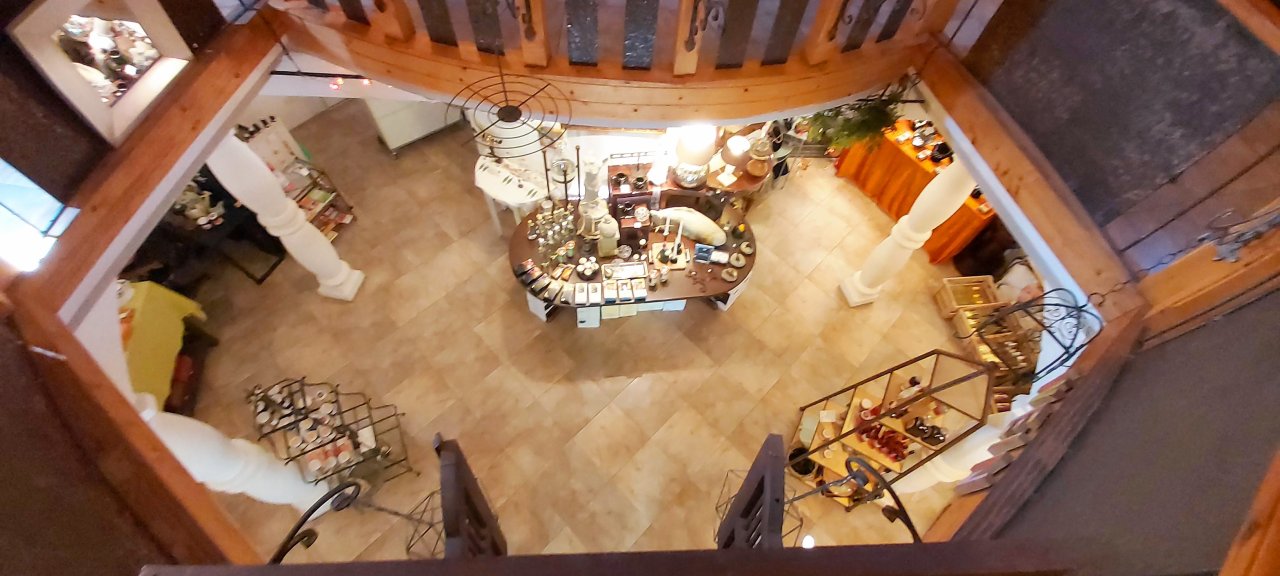 Blick von der Galerie Blick von der Galerie